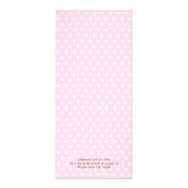 Bäckerpreisliste Werbekarte (Hinten)