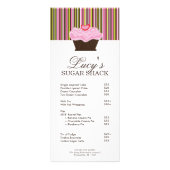 Bäckerpreisliste Werbekarte (Vorne)