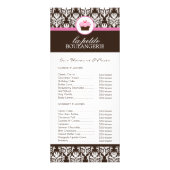 Bäckerpreisliste Werbekarte (Vorne)