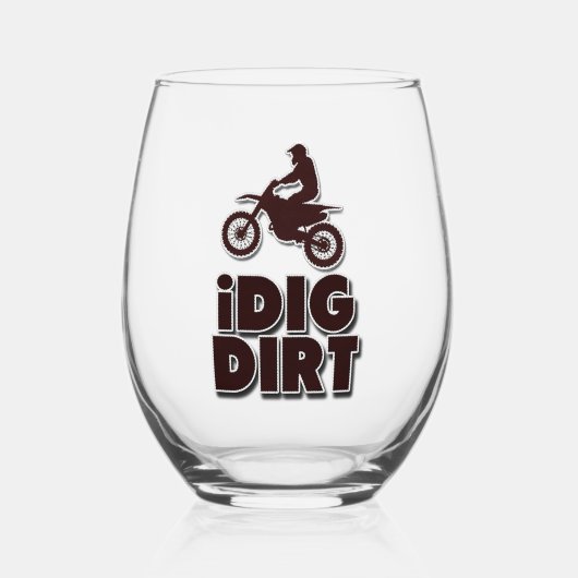 Backersbastoss Weinglas Ohne Stiel (Vorderseite)