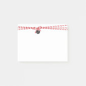 Bäckerschnur WeihnachtsPost-it-Zettelauflage Post-it Klebezettel (Vorderseite)