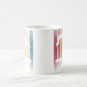 Backflip Trampolin Springen Springer Saltos Retro Kaffeetasse (Mittel)