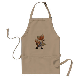 Backfuchs-Schürze (Der Fuchs in der Küche) Schürze