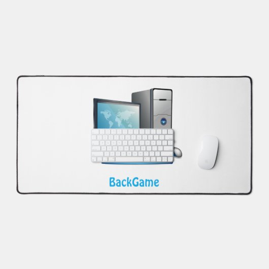 BackGame Desk Mat Schreibtischunterlage (Tastatur & Maus)