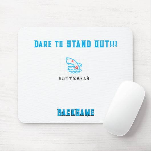 BackGame-Maus-Pad Mousepad (Mit Mouse)