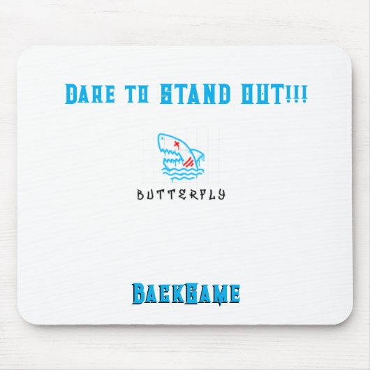 BackGame-Maus-Pad Mousepad (Vorne)