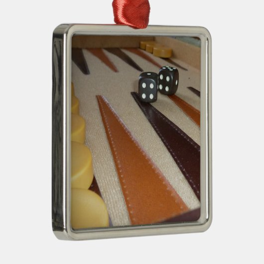 Backgammon Board Ornament (Rechts)