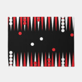 Backgammon-Board-Spiel Fußmatte (Vorderseite)