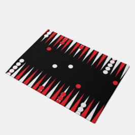 Backgammon-Board-Spiel Fußmatte