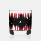 Backgammon Board  Whiskyglas (Vorderseite)