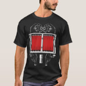Backgammon-Brettspiel T-Shirt (Vorderseite)