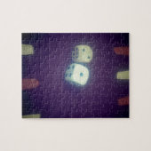 Backgammon dice puzzle (Horizontal)