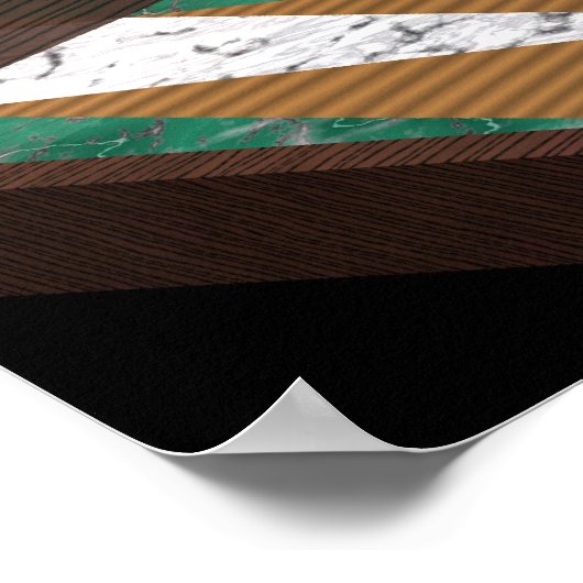 Backgammon-DNA Poster (Ecke)