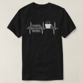Backgammon Funny Coffee Lover Backgammon Player T-Shirt (Design vorne)