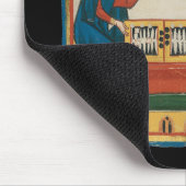 Backgammon Game, mittelalterliche Kunst des 14. Ja Mousepad (Ecke)