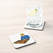 Backgammon Getränkeuntersetzer (Rechte Seite)