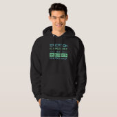 Backgammon ist wichtiger Spieler Hoodie (Vorne ganz)