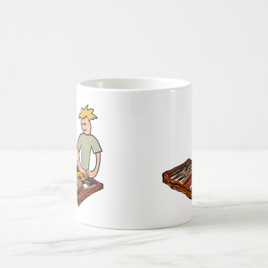 Backgammon Kaffeetasse (Mittel)