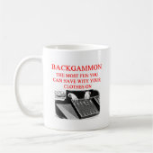 BACKGAMMON KAFFEETASSE (Links)