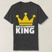 Backgammon King T-Shirt (Design vorne)