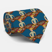 Backgammon Krawatte (Gerollt)