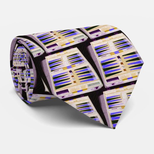 BACKGAMMON KRAWATTE (Gerollt)