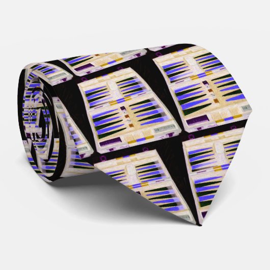 BACKGAMMON KRAWATTE (Gerollt)