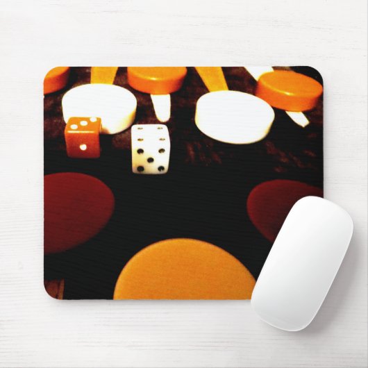 Backgammon Mousepad (Mit Mouse)