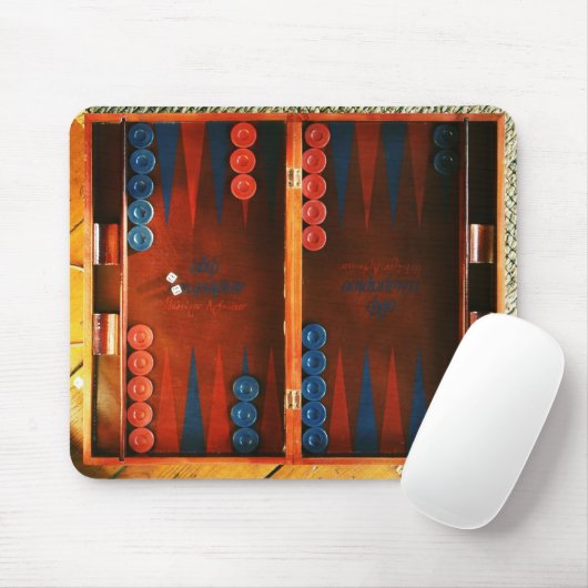 Backgammon Mousepad (Mit Mouse)
