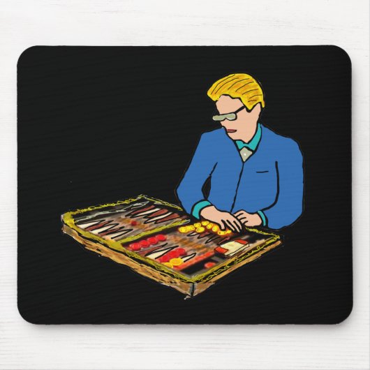 Backgammon Mousepad (Vorne)