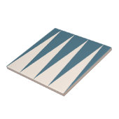 Backgammon Muster Blue Tile Fliese (Seite)