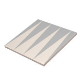 Backgammon Muster Gray Tile Fliese (Seite)