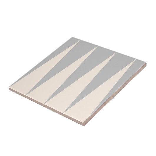 Backgammon Muster Gray Tile Fliese (Seite)