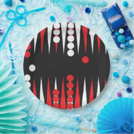 Backgammon Player Party Pappteller
