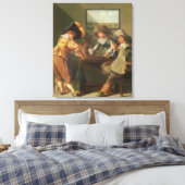 Backgammon Players, 17. Jahrhundert Leinwanddruck (Insitu (Schlafzimmer))