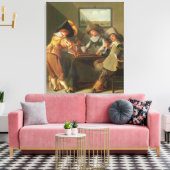 Backgammon Players, 17. Jahrhundert Leinwanddruck (Insitu (Wohnzimmer))