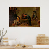 Backgammon Players, c.1640-45 Poster (Küche)