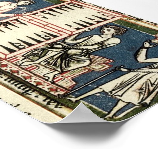 Backgammon Poster (Ecke)