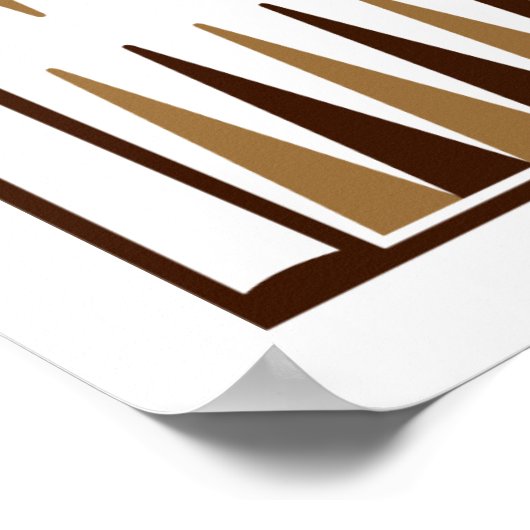 Backgammon Poster (Ecke)