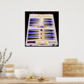 BACKGAMMON POSTER (Küche)