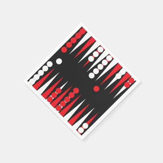 Backgammon Serviette (Ecke)