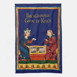 Backgammon Spiel der Könige Geschirrtuch