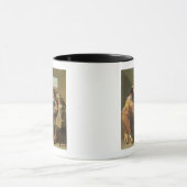Backgammon-Spieler, 17. Jahrhundert Tasse (Zentrum)