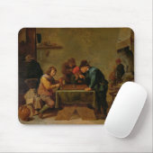 Backgammon-Spieler, c.1640-45 Mousepad (Mit Mouse)