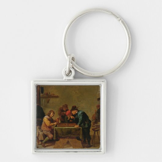 Backgammon-Spieler, c.1640-45 Schlüsselanhänger (Vorne)