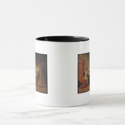 Backgammon-Spieler Tasse (Zentrum)