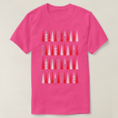 Backgammon unique pattern backgammon player T-Shirt (Design vorne)