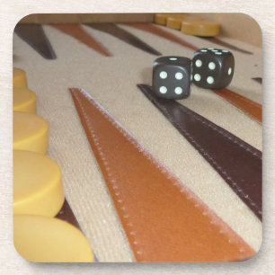 Backgammon-Untersetzer Untersetzer