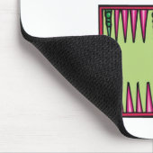 BACKGAMMON-Weihnachten Mousepad (Ecke)