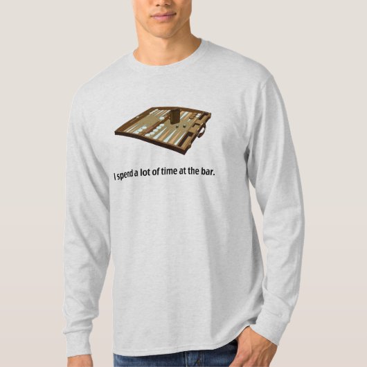 Backgammonwitz T-Shirt (Vorderseite)